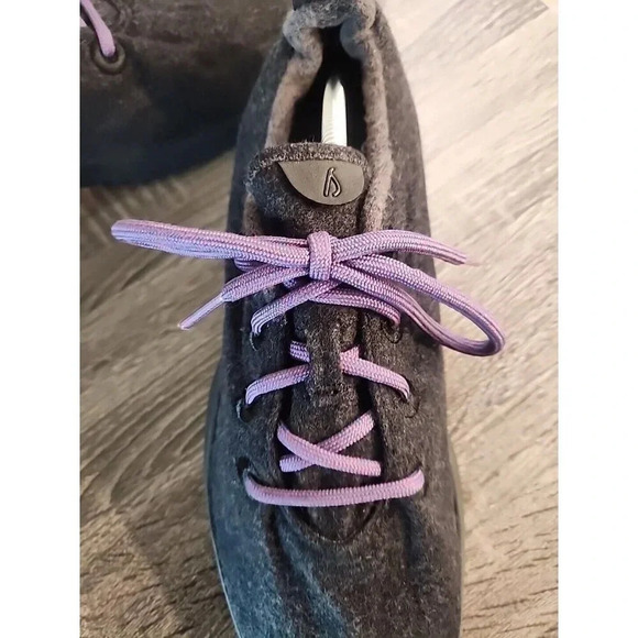 Allbirds Men's Wool Runners Gray Purple Black Sz 13 - Picture 3 of 10